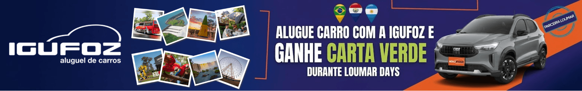 Aluguel de carro em Foz